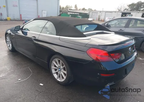 2012 BMW 650I xDrive из США, поврежденный, VIN WBALZ5C59CDW99792